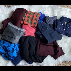 Boys Clothes Summer/Winter Sizes Varies